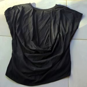 Open back top black